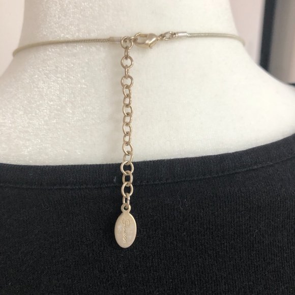 Guess Silver tone necklace - Picture 2 of 2